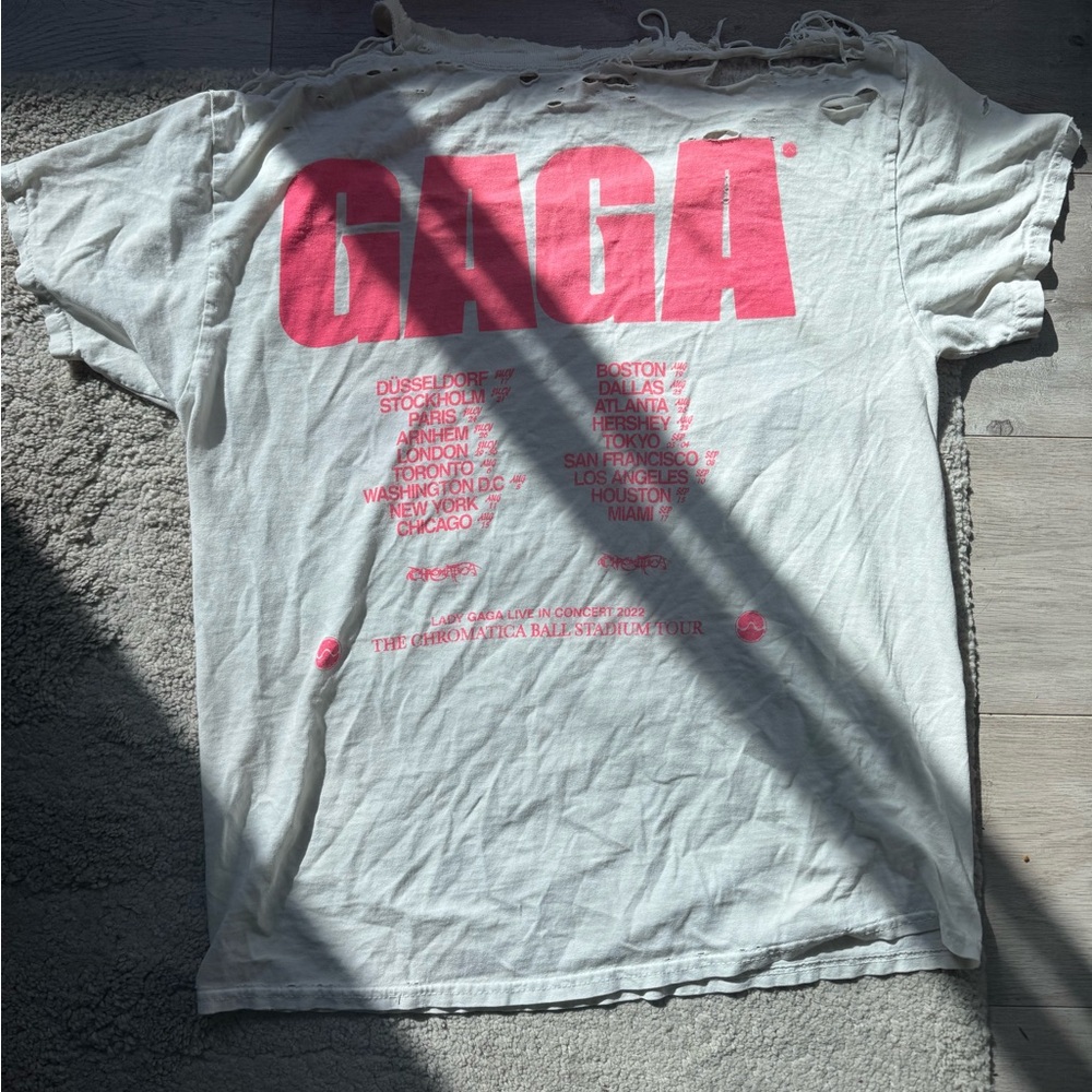 Lady Gaga Chromatica Ball Tour 2022 Shirt